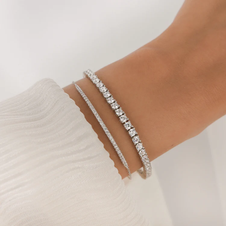 womens silver bracelet